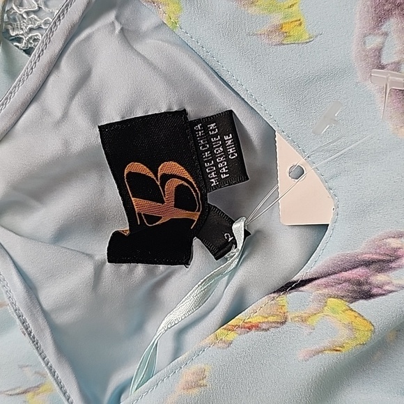 NWT Anthropologie Vintage Sachin and Babi Rainflower Dress Size 2 - Picture 8 of 8